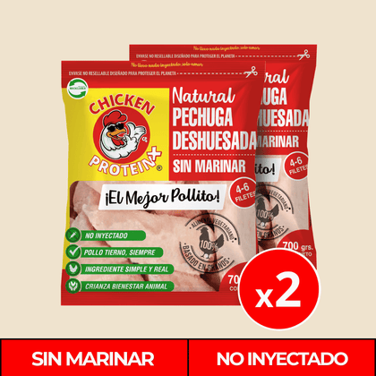 Pack Semanal – Pechuga Deshuesada Sin Marinar