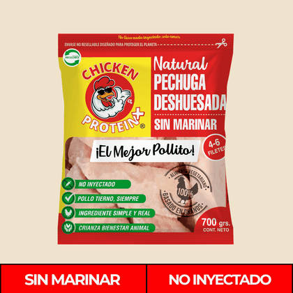 Pack Express – Pechuga Deshuesada Sin Marinar 700g