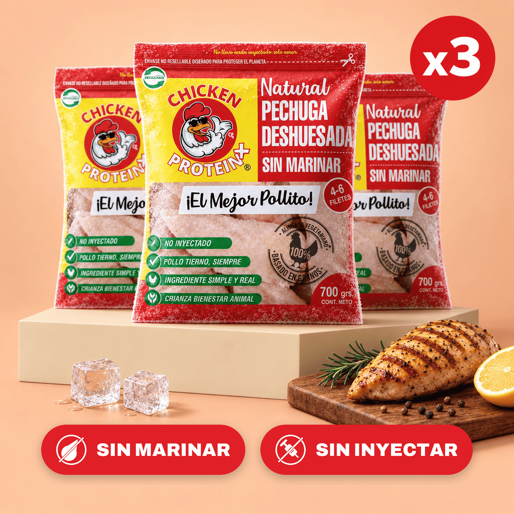 Pack Familiar – Pechuga Deshuesada Sin Marinar