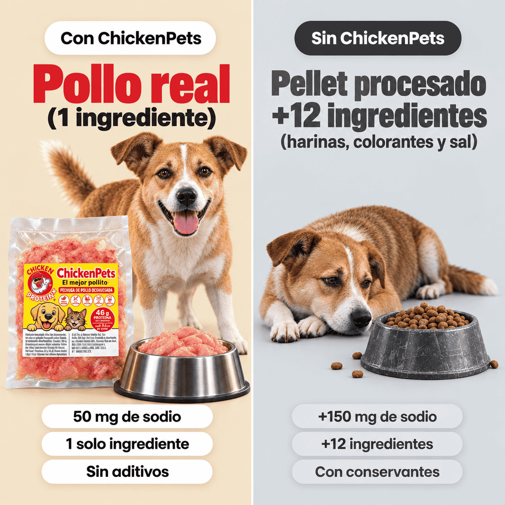 CHICKENPETS ALIMENTO PARA MASCOTAS - 6 UNIDADES 200GRS C/U