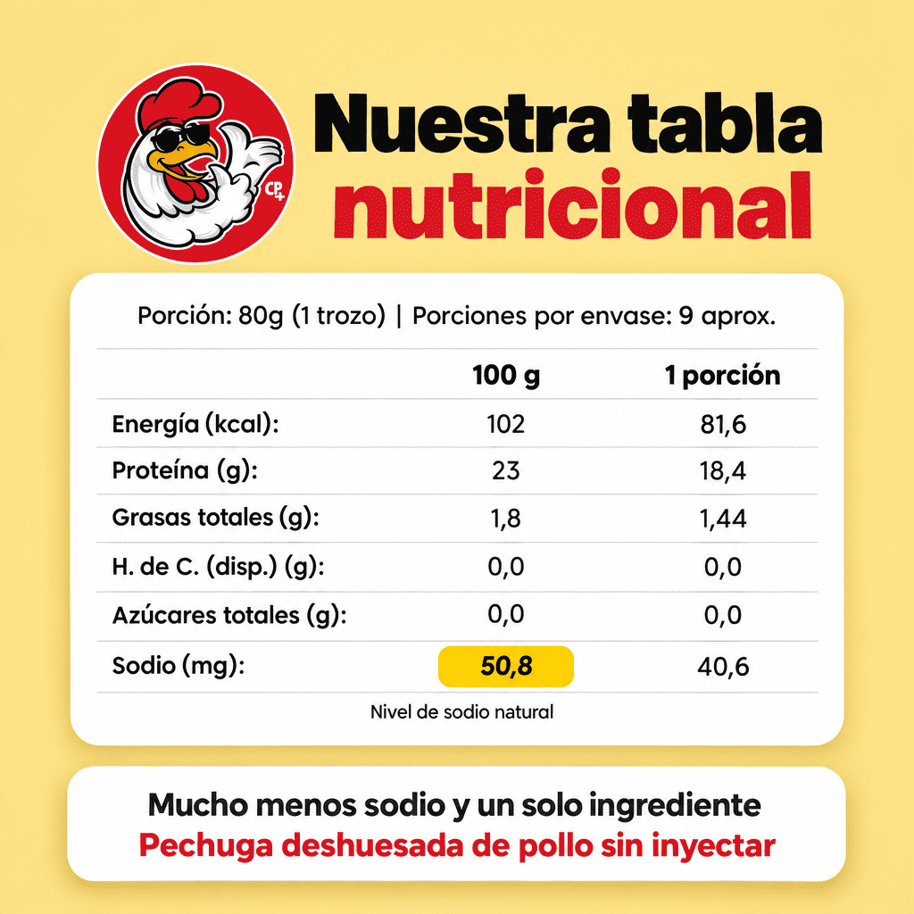 Hogar Inteligente – Pechuga Deshuesada Sin Marinar