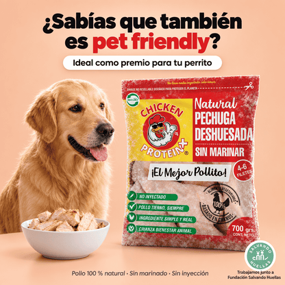 Pechuga Deshuesada Sin Marinar 10kg – Pack 10 Kilos