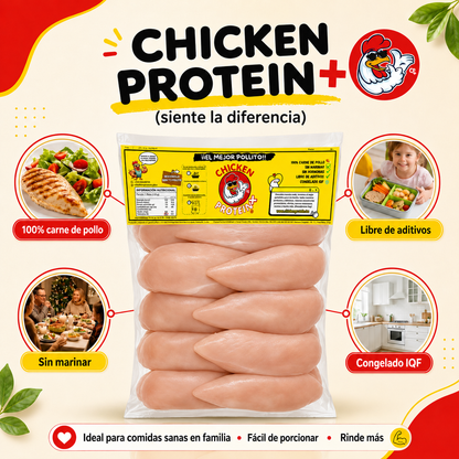 Pechuga Deshuesada Sin Marinar 15kg – Pack 15 Kilos
