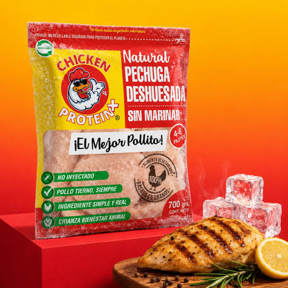 Pack Express – Pechuga Deshuesada Sin Marinar 700g