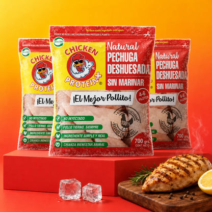 Pack Familiar – Pechuga Deshuesada Sin Marinar