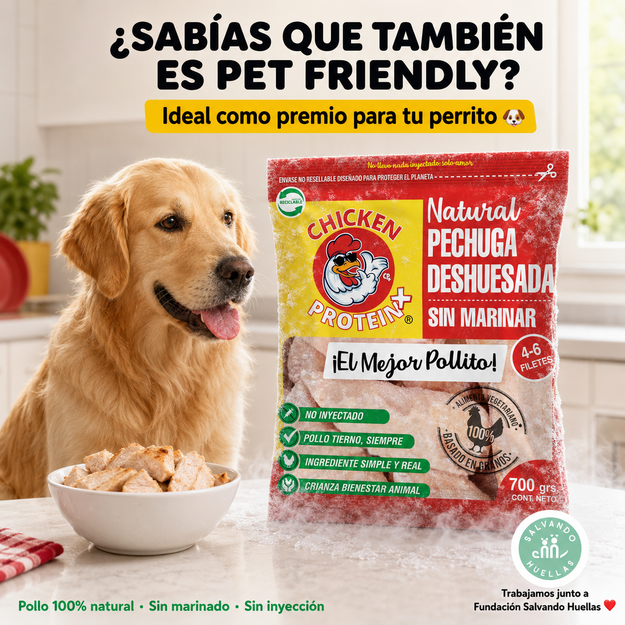 Hogar Inteligente – Pechuga Deshuesada Sin Marinar