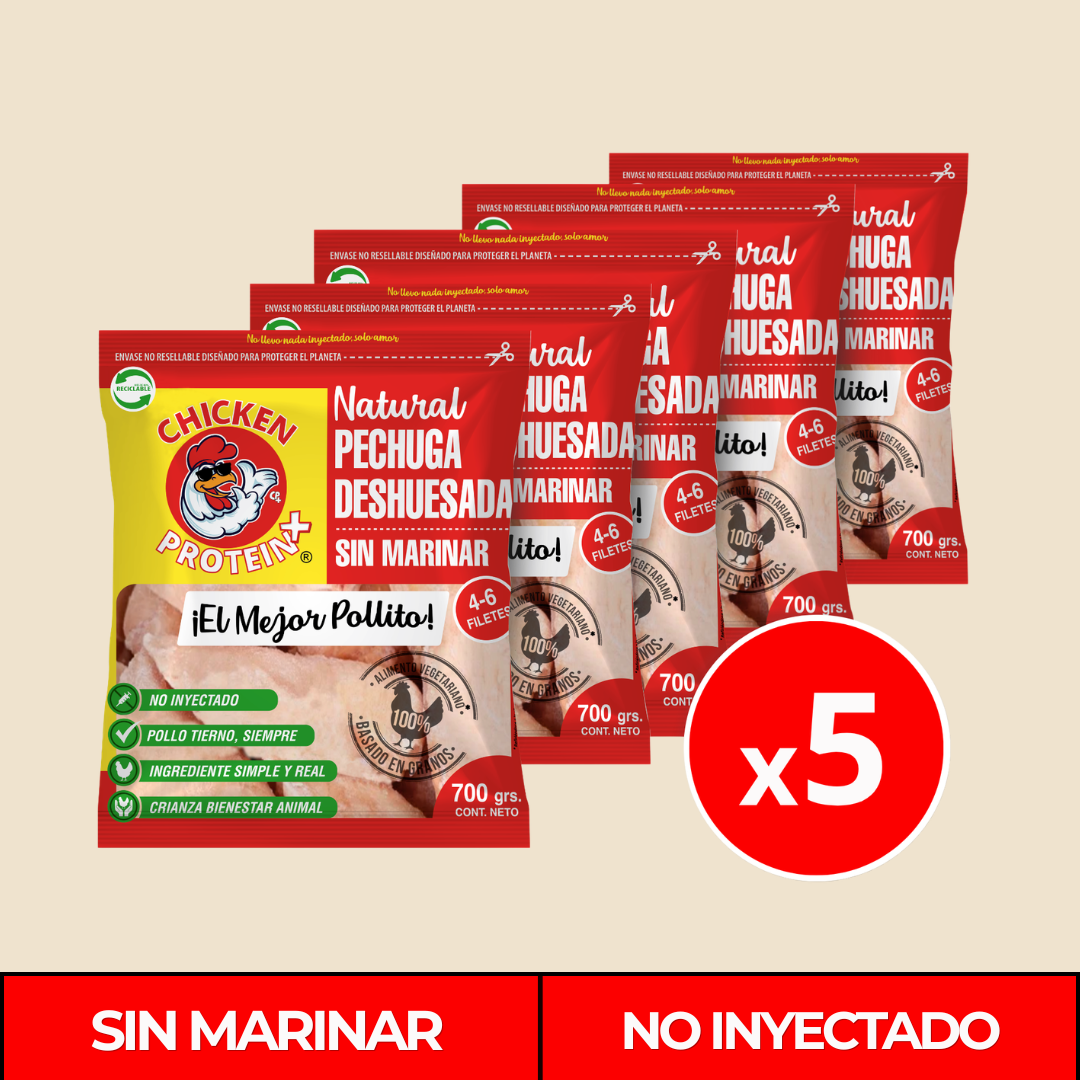Hogar Inteligente – Pechuga Deshuesada Sin Marinar