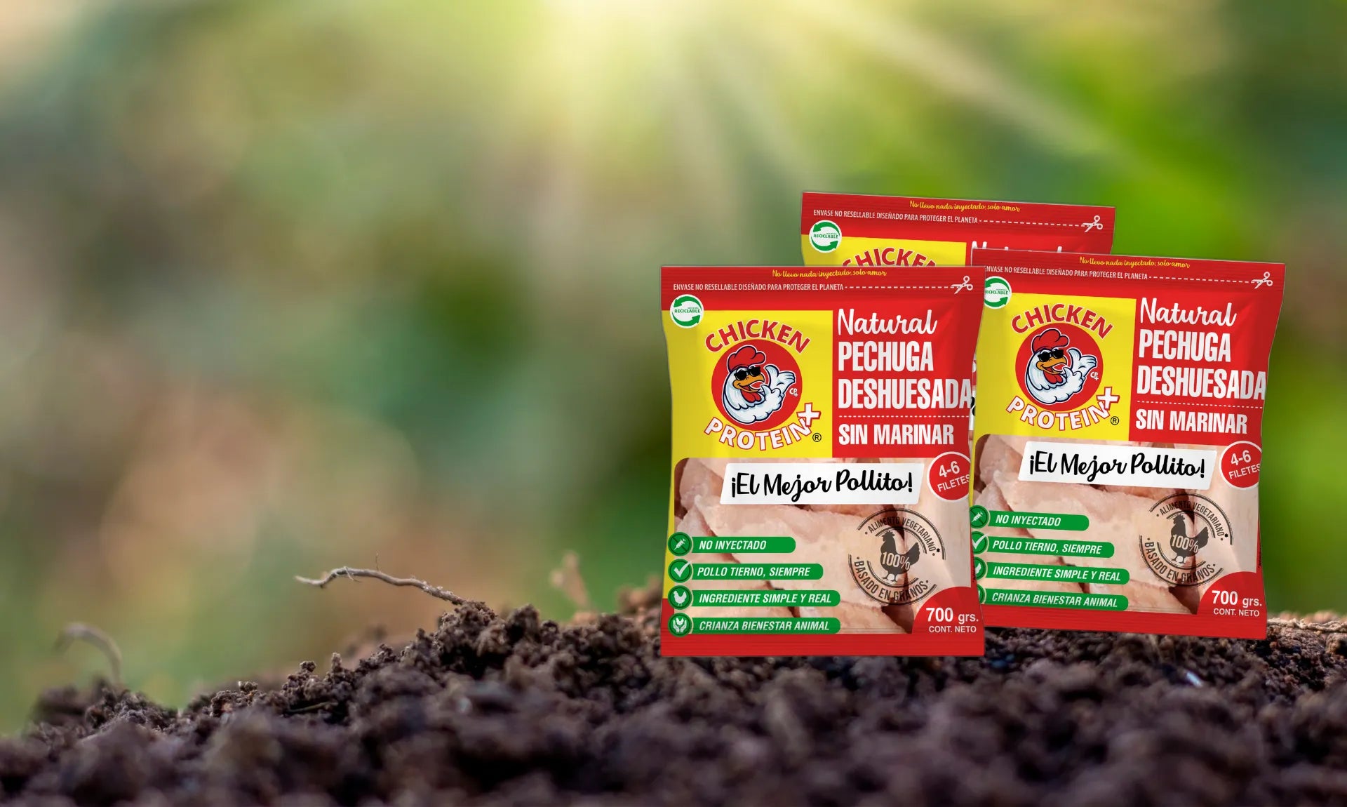 POLLO NATURAL, SIN MARINAR