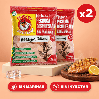 Pack Semanal – Pechuga Deshuesada Sin Marinar